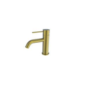BKM2502 – MORGAN RUND BASIN MIXER BRUSHED GOLD
