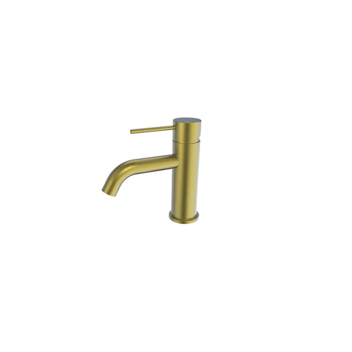 BKM2502 – MORGAN RUND BASIN MIXER BRUSHED GOLD