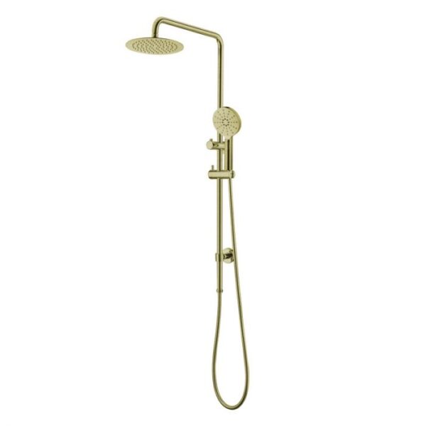 BKSR203 – RUND SLIDING MULTIFUNCTION HAND SHOWER WITH 250MM OVERHEAD RAIN SHOWER