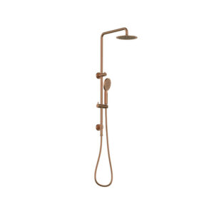 BKSR203 – RUND SLIDING MULTIFUNCTION HAND SHOWER WITH 250MM OVERHEAD RAIN SHOWER