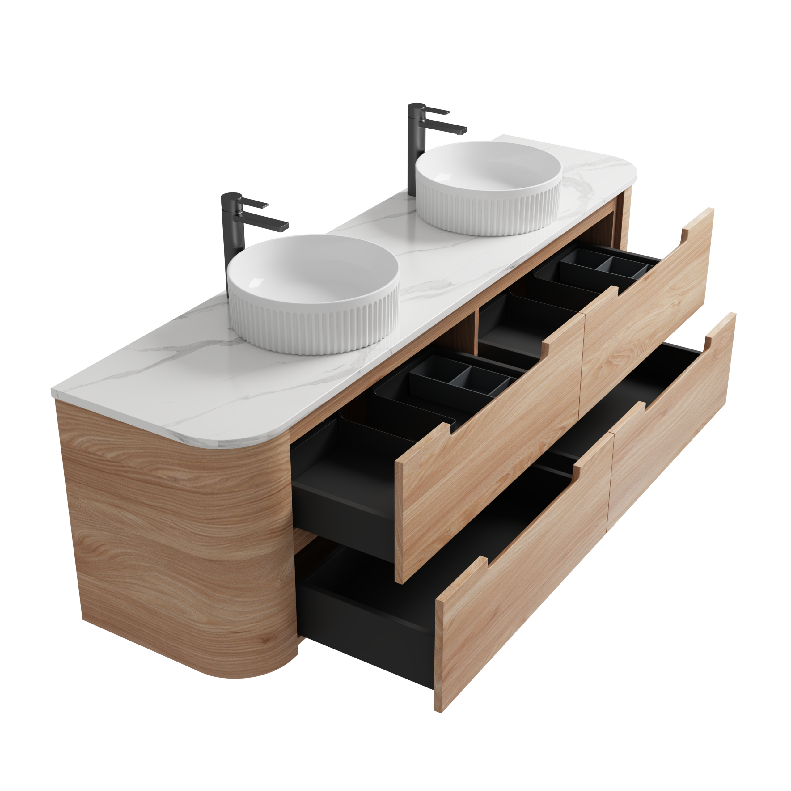 Briony Wall Hung 750mm Cabinet Only - Image 4