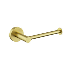 Otus Slimline SS304 Toilet Roll Holder Brushed Gold